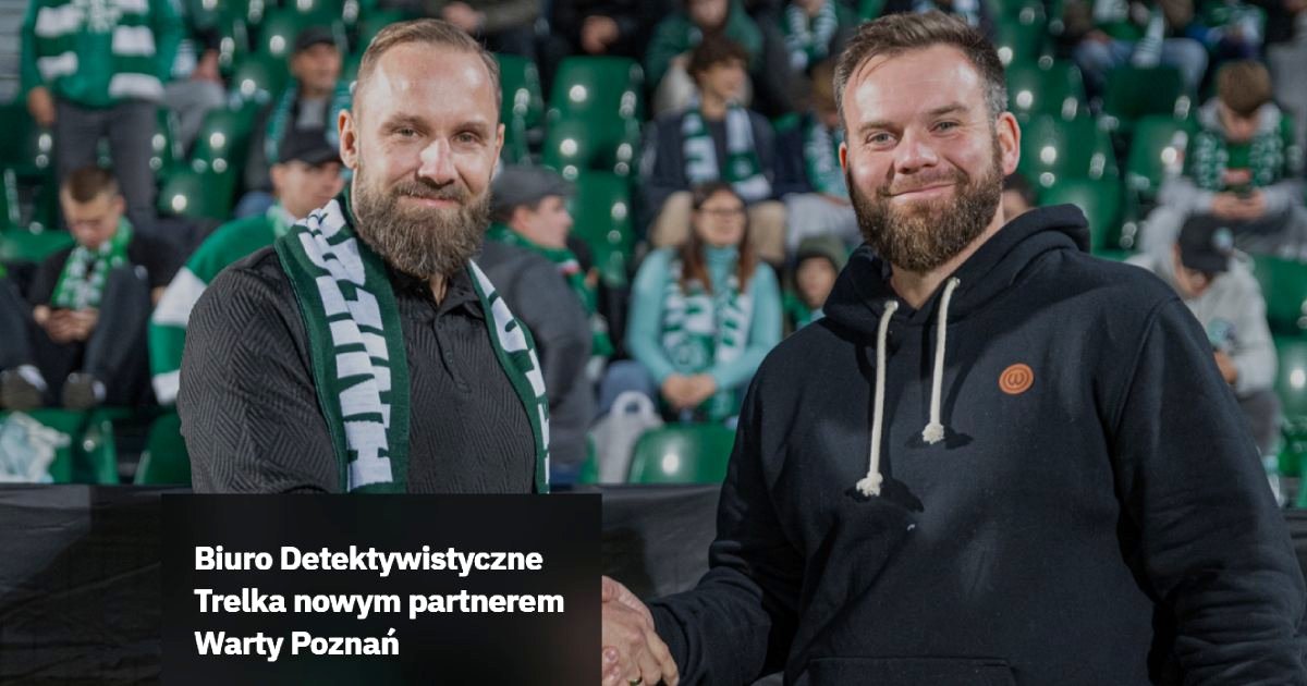 Biuro Detektywistyczne Trelka partnerem Warty Poznań